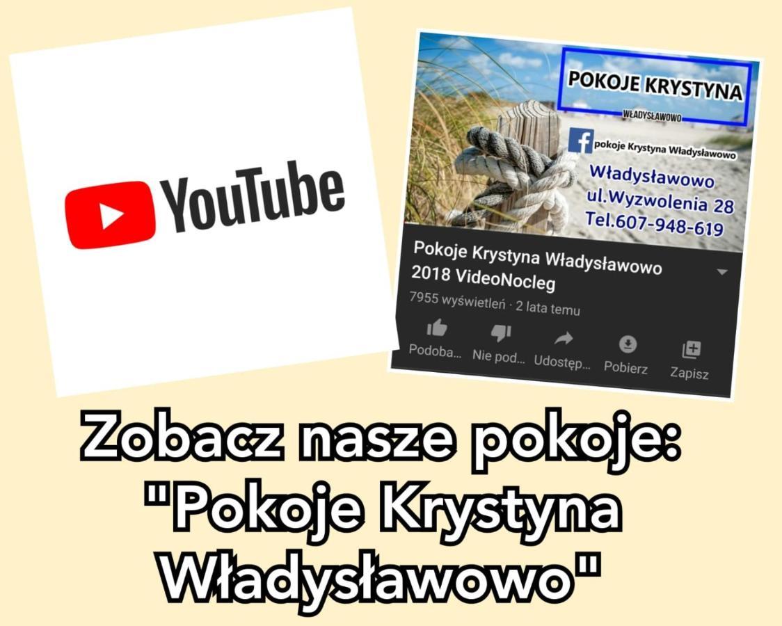 Pokoje Krystyna Wladyslawowo Apartment Exterior foto